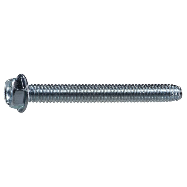 Midwest Fastener Sheet Metal Screw, #8 x 1-1/2 in, Zinc Plated Steel Flange Hex Head 15 PK 931731 - main